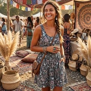 Billabong Floral Summer Dress